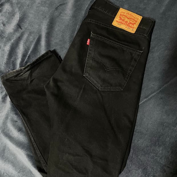 리바이스 505 블랙 33