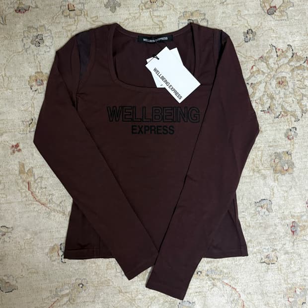 웰빙익스프레스 메쉬 포인트 탑 브라운 OS