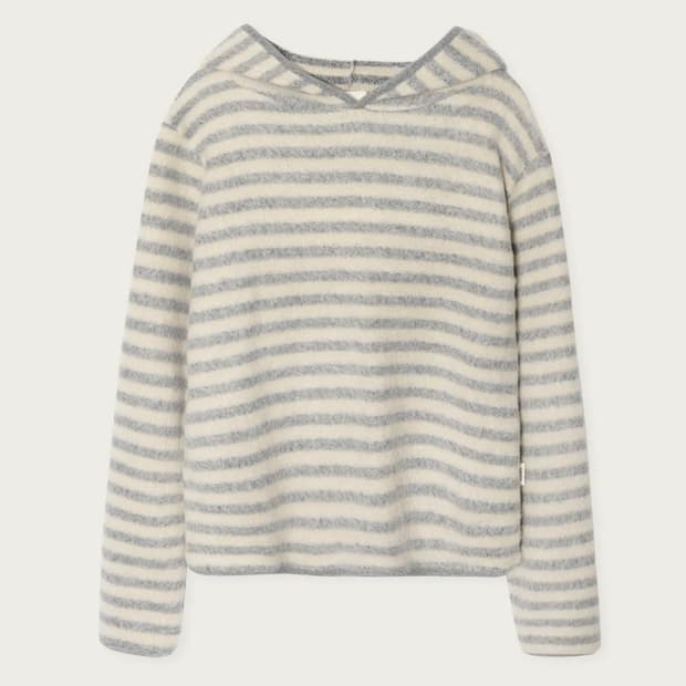 페스토 pesto brushed hooded top (rose)