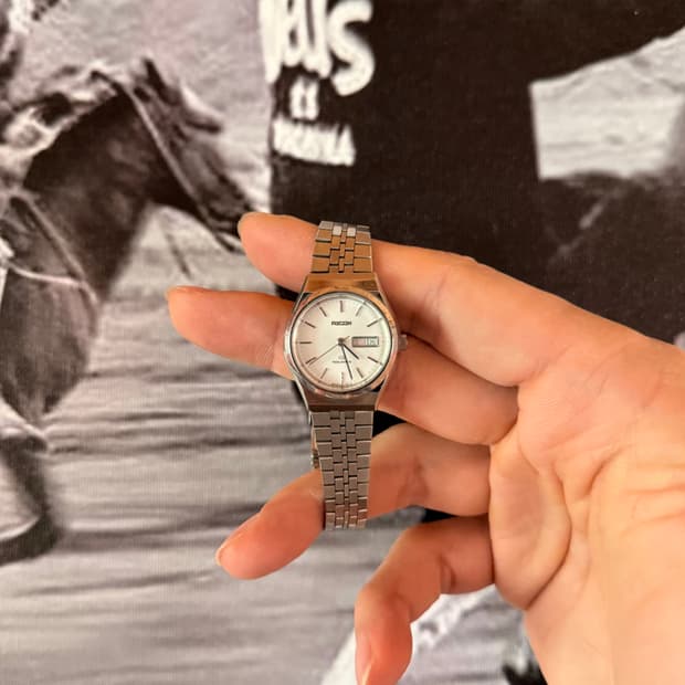 RICOH 빈티지 메탈 워치 (여성용)