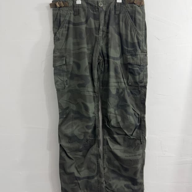 denim lab camo cargo pants