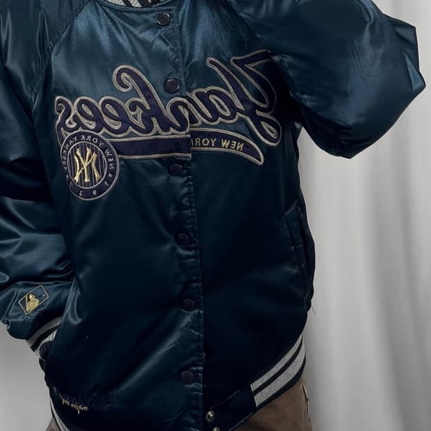 MLB 뉴욕 양키스 스타디움 바시티 자켓