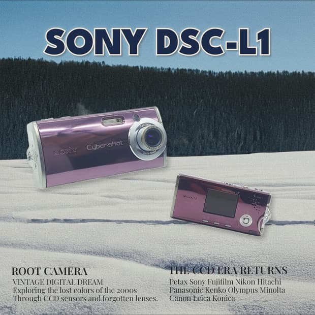 소니 사이버샷 DSC-L1  김혜윤 빈티지 디카 디지털카메라