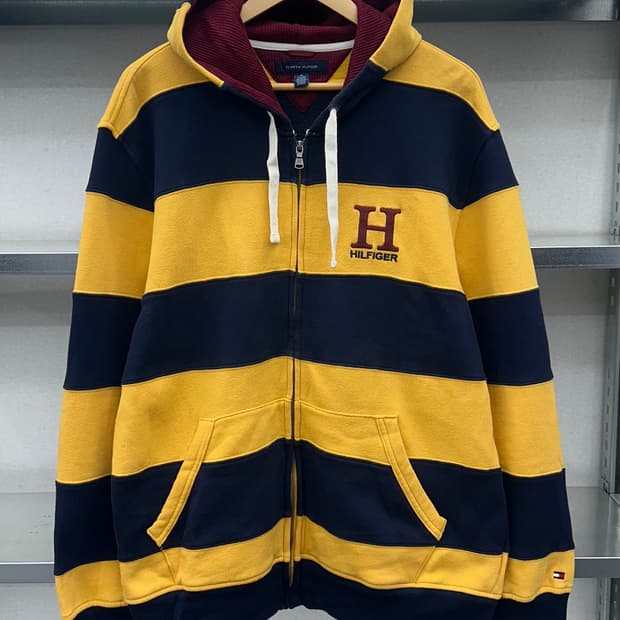 (XL)타미 후드 집업-M1623