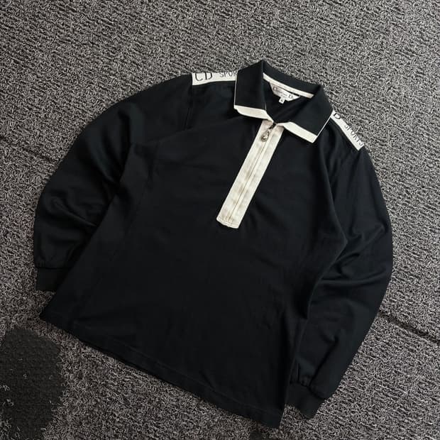 90s 크리스찬 디올 아카이브 반집업 롱슬리브 3826