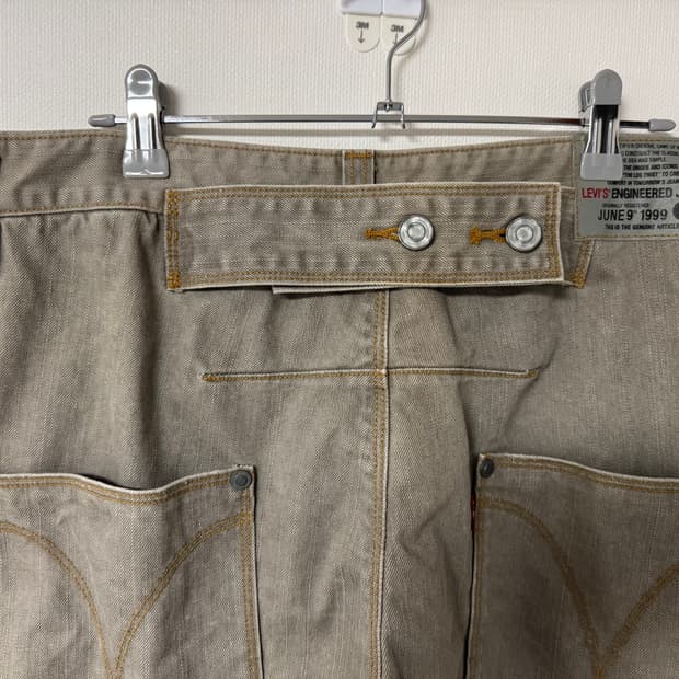 34/33) 리바이스 엔지니어드 신치백 투포켓