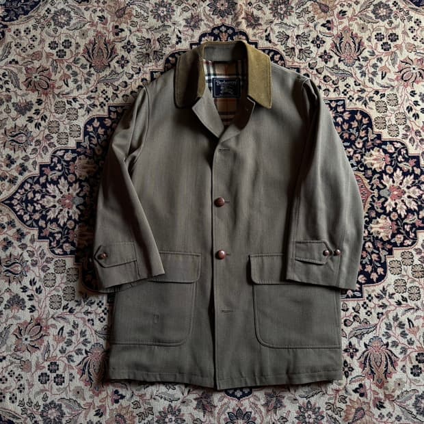 버버리 커버트울 카코트 남성100