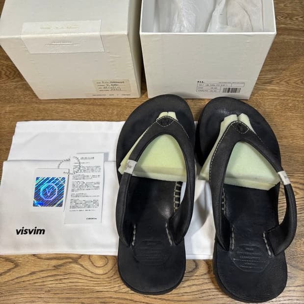 비즈빔 visvim LAMA SANDAL-FOLK 라마