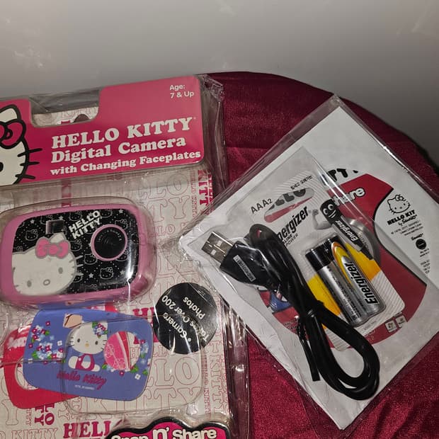 헬로키티 디지털 카메라 풀세트 