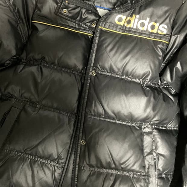 빈티지 올드스쿨 아디다스 숏패딩