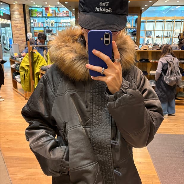 Wide short dye N-3B 와이드 숏 N3B 야상 자켓