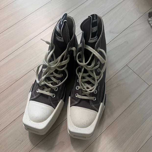 컨버스 x 다크쉐도우 터보다크 척 70 하이 레이스리스 아이언