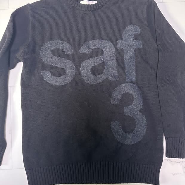 [2] 사파리스팟 니트 블랙