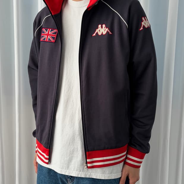 [XL]카파 Kappa 잉글랜드 트랙탑 져지