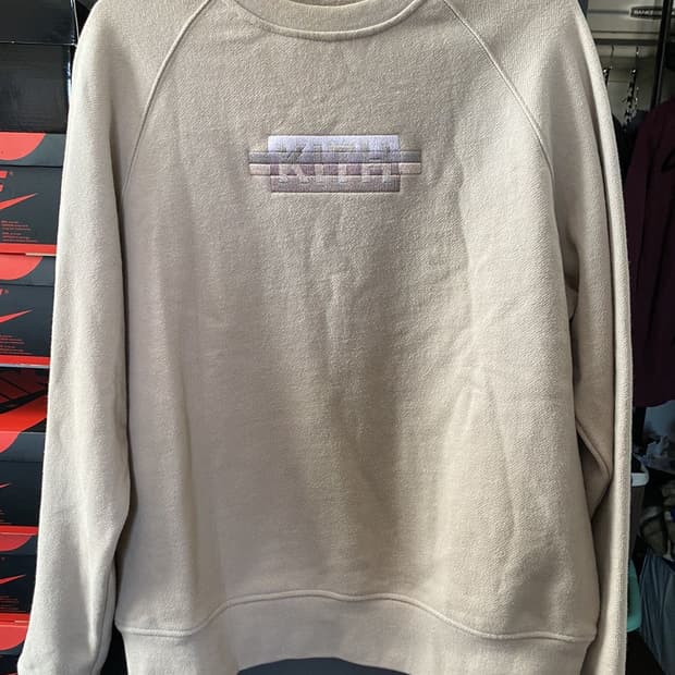 KITH 키스 스트라이크 박스 로고 윌리엄스 크루넥 엘에이 한정