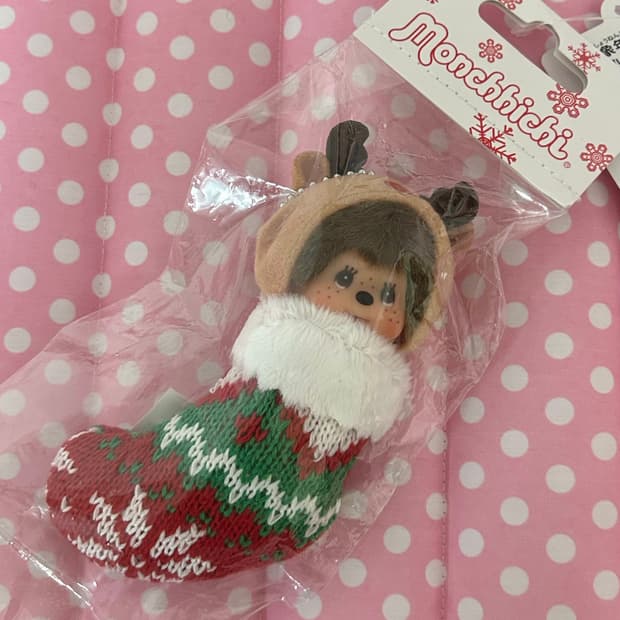 [정품/세트할인] 루돌프 몬치치 크리스마스 오너먼트 키링 / 양말인형