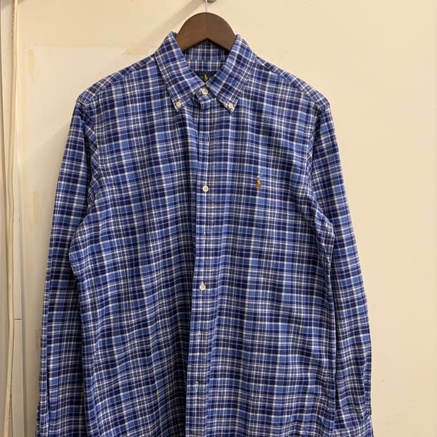 N239. 폴로 체크 셔츠