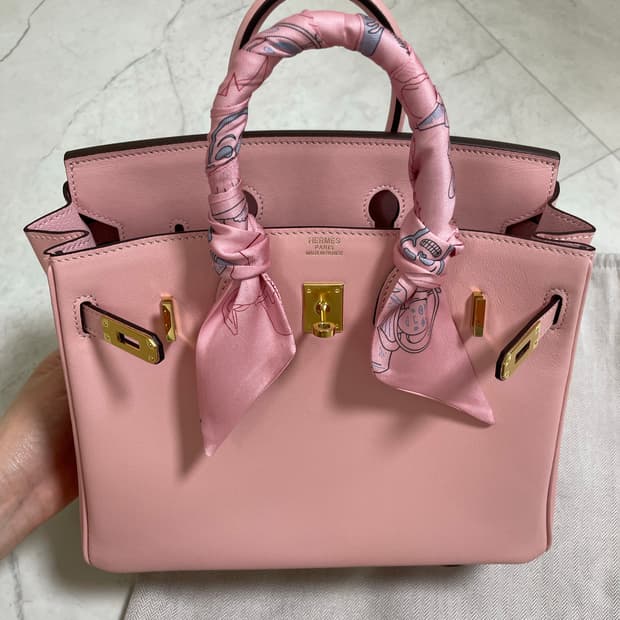 에르메스 버킨 25 로즈사쿠라