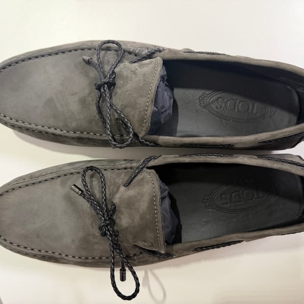 토즈 남성 스웨이드 드라이빙 슈즈 8.5