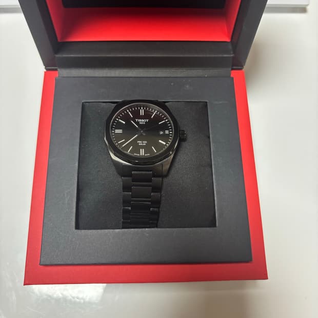 티쏘 prc100 블랙