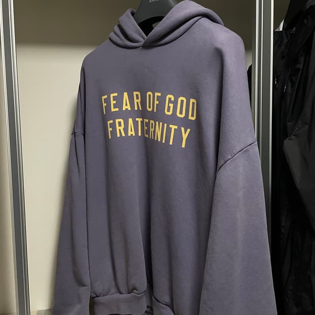 피어오브갓 프래터니티 후드티 퍼플 m 사이즈