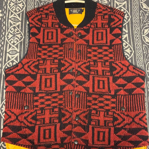 Rrl 더블알엘 패딩베스트 L