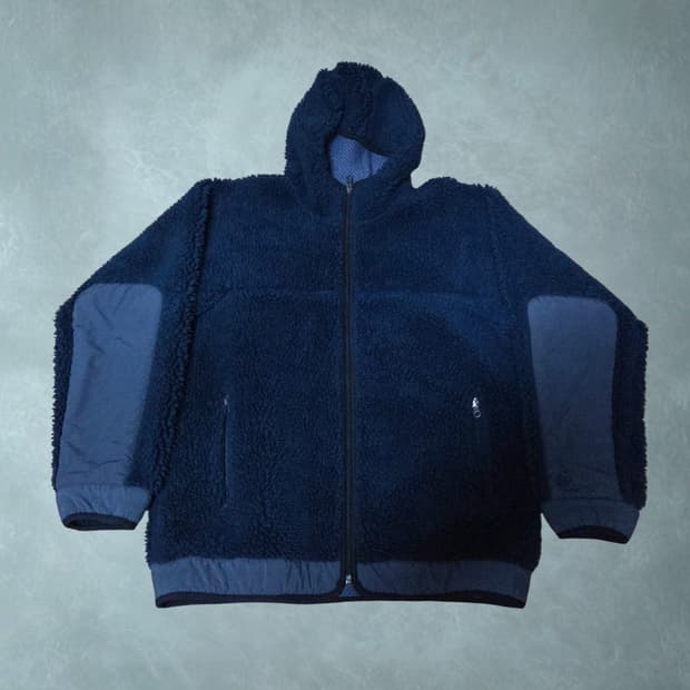 (M)파타고니아 Usa 04s 네이비 리듬 후디 플리스 자켓 신칠라