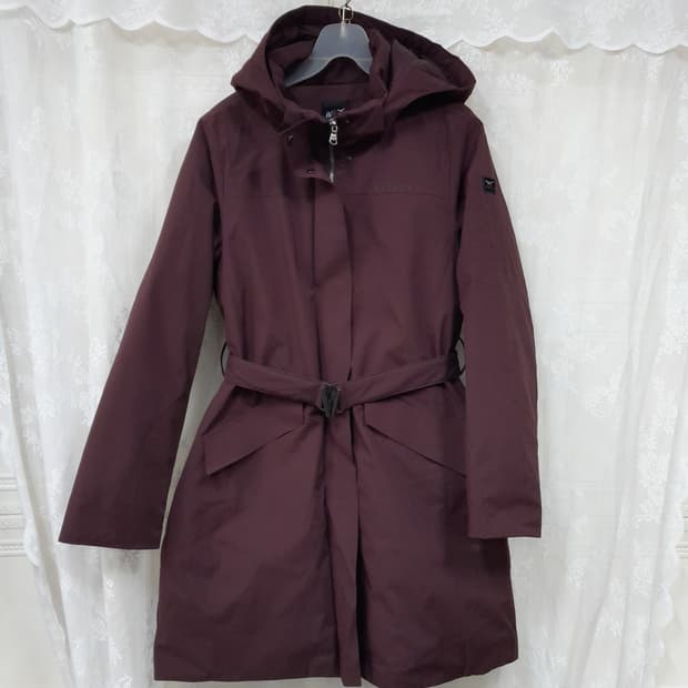 후드롱 패딩 코트