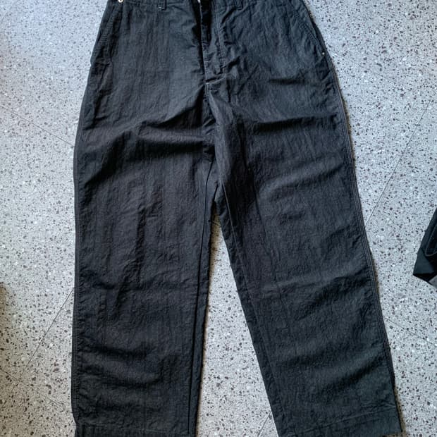 22ss 언어펙티드 콘트라스트 스티치 데님 팬츠 M