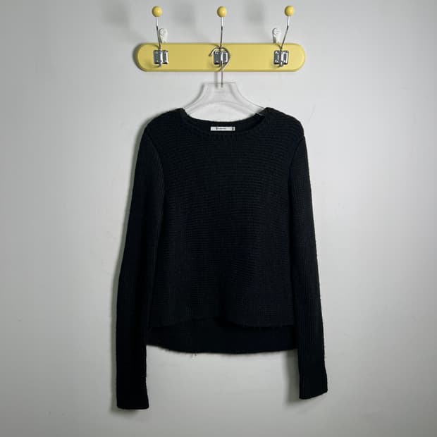 알렉산더 왕 블랙 니트 스웨터 S