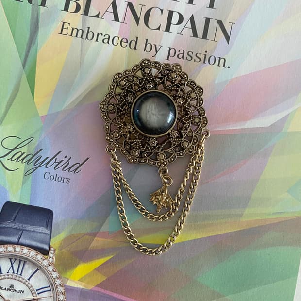 일본 빈티지 앤틱 브로치