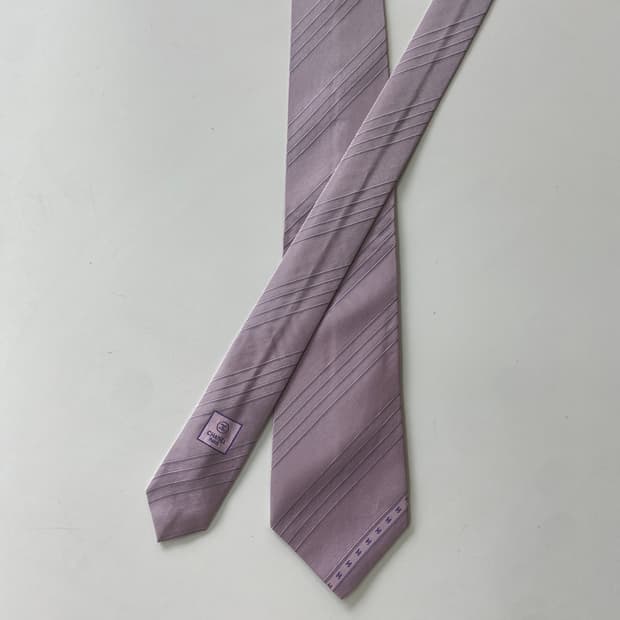 샤넬(CHANEL) 명품 정품 영문로고 넥타이