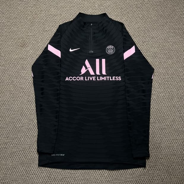 나이키 파리생제르망 ADV 드릴탑 블랙 L