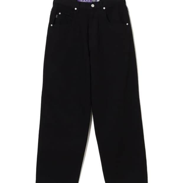 sedan all purpose 배기핏 데님팬츠 블랙