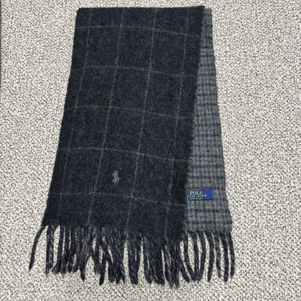 [택포,램스울80] 폴로 랄프로렌 투웨이 이태리 머플러 목도리 [A]