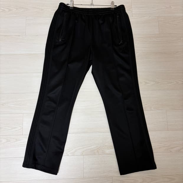 니들스 x 리프트업 별주 트랙팬츠 내로우핏 , 올블랙 m사이즈