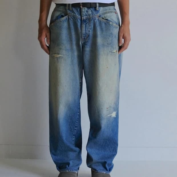 아나크로놈 AN339-R 프론트 요크 리메이크 데님 (34)