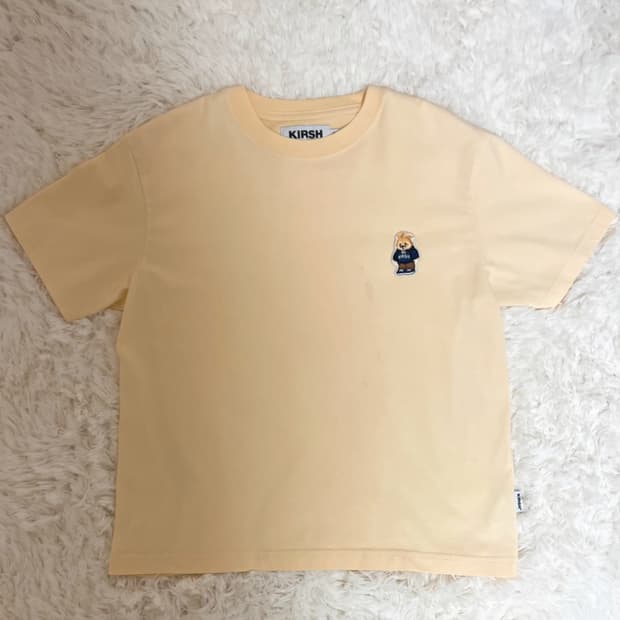 키르시 위티 버니 스탠다드 숏 슬리브 티셔츠 [옐로우]