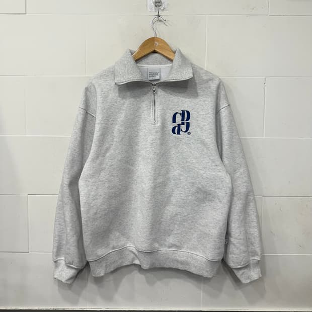 코드그라피 반집업 기모 맨투맨