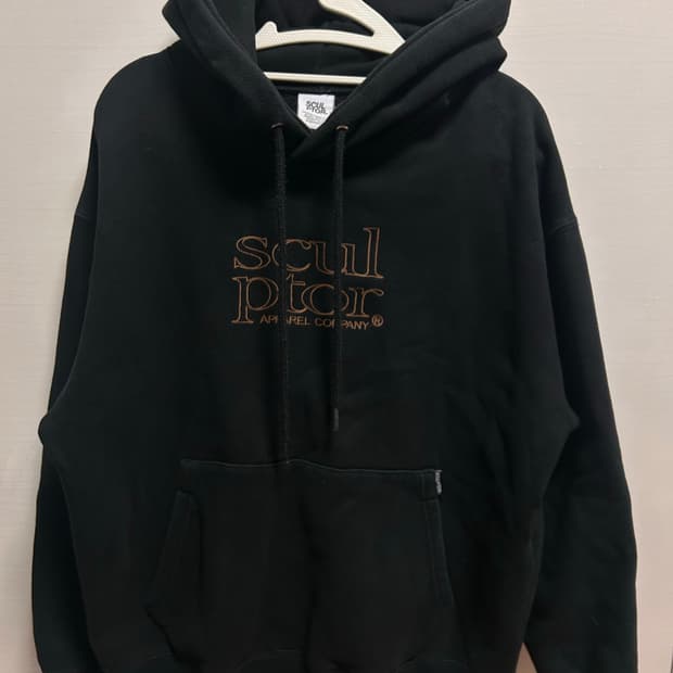 Sculptor 스컬프터 후드티 M 블랙