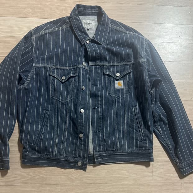 (L)칼하트 스트라이프 자켓