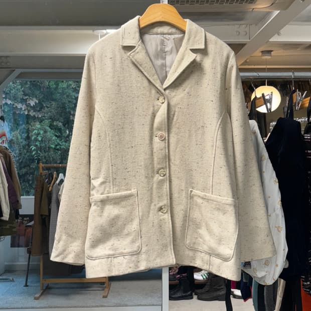 Jpn 베이지 울자켓