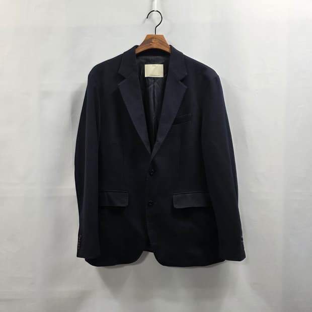 0777 포터리 POTTERY 울99% 네이비 자켓 블레이저 | 사이즈2