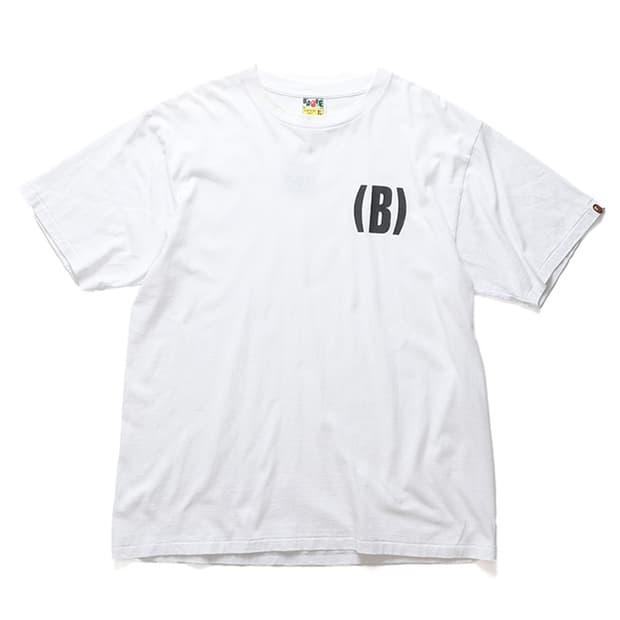 A BATHING APE (B) Logo Tee