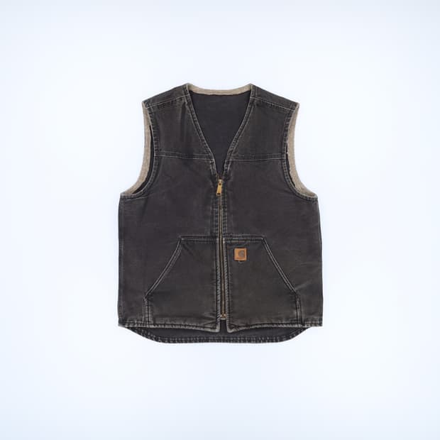 [M] 칼하트 빈티지 워크 베스트 집업 조끼 N7004