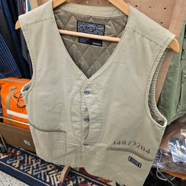 NEIGHBORHOOD 밀리터리 퀼팅 베스트