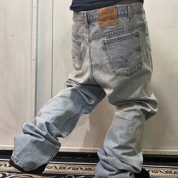 90s🇺🇸LEVIS 517 U.S.A denim boots cut 