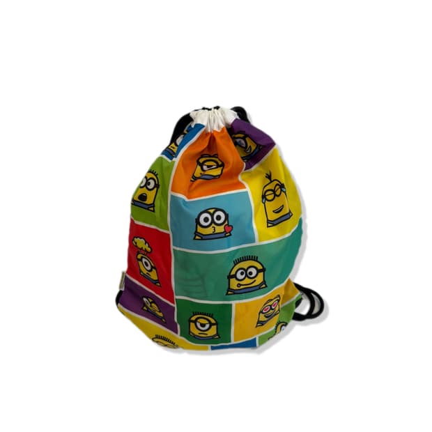 Vintage minions drawstring bag
