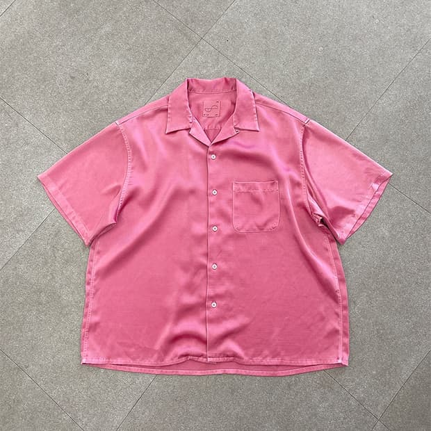 Lts 로스트 타운 서플라이 핑크 반팔 셔츠