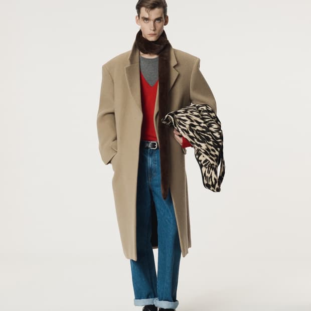 [새상품]렉토 25FW 헤어리 울 싱글코트 S